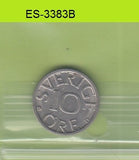 S6-HES-3383 SWEDEN 10 ORE 1987  XF+ KM850