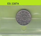 S6-HES-3387 SWEDEN 10 ORE 1980  XF+ KM850