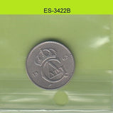 S6-HES-3422 SWEDEN 25 ORE 1963  VF