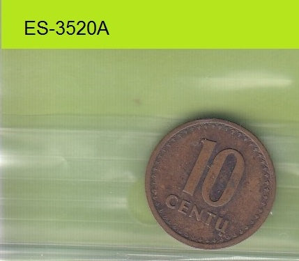 S6-HES-3520 lithuania 10 centu 1991  VF