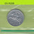 S6-HES-3522 lithuania 1 centas 1991  XF