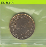 S6-HES-3611 LUXEMBOURG 20 EUROCENT 2002  UNC