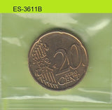 S6-HES-3611 LUXEMBOURG 20 EUROCENT 2002  UNC