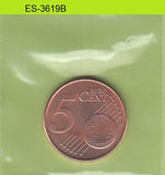 S6-HES-3619 LUXEMBURG 5 EUROCENT 2002 UNC