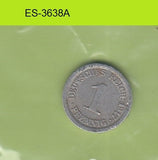 S6-HES-3638 GERMANY 1 PFENNIG 1917  FI