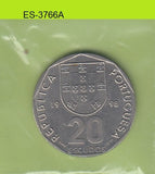 S6-HES-3766 PORTUGAL 20 ESCUDO 1998