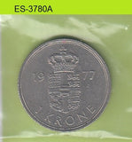 S6-HES-3780 DENMARK 1 krone 1977