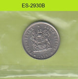 S6-HES-3930 SOUTH AFRICA 5 CENTS 1975  VF KM84