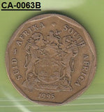 S8-CAA-0063 Zuid Afrika 50 CENTS 1995 KM137 VF KM137