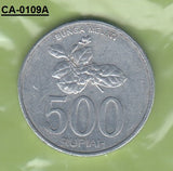 S8-CAA-0109 Indonesia 500 RHUPIA 2003 KM67 VF KM67