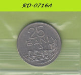 S8-ROOD-0716 Roemenië 25 BANI 1966 ZG F KM94