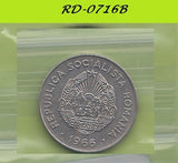 S8-ROOD-0716 Roemenië 25 BANI 1966 ZG F KM94
