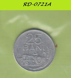 S8-RED-0721 Romania 25 BANI 1982  VF KM94A