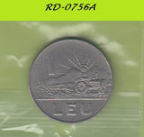 S8-RED-0756 Romania 1 LEU 1966  XF KM95