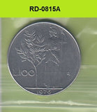 S8-RED-0815 Italië 100 LIRE 1976 XF KM96.1