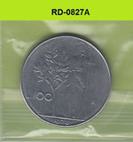S8-RED-0827 Italy 100 LIRE 1978  VF/XF KM96.1