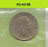 S8-RED-0875 Italy 200 LIRE 1980  VF KM105
