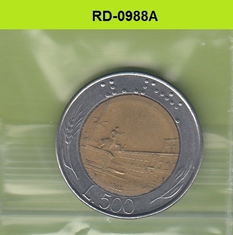 S8-RED-0988 Italië 500 LIRE 1985 VF KM111