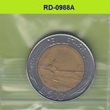 S8-RED-0988 Italië 500 LIRE 1985 VF KM111