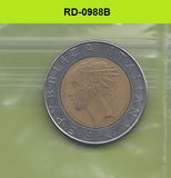 S8-RED-0988 Italië 500 LIRE 1985 VF KM111
