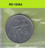 S8-RED-1036 Italië 50 LIRE 1975 ZF KM95.1