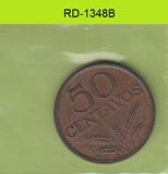 S8-RED-1348 Portugal 50 CENTAVOS 1974  VF