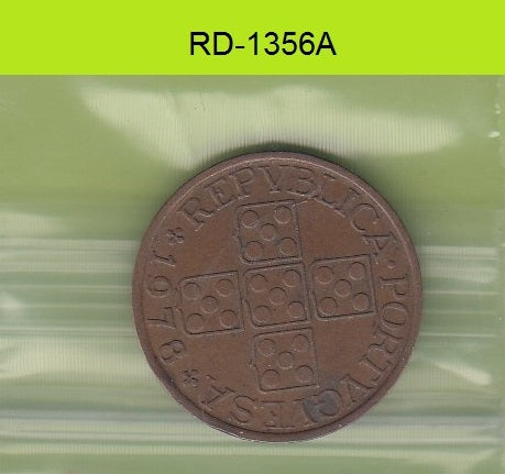 S8-RED-1356 Portugal 50 CENTAVOS 1978 ZG