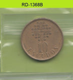 S8-RED-1368 Portugal 10 ESCUDOS 1988  VF KM633