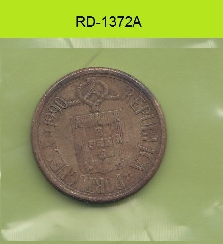 S8-RED-1372 Portugal 10 ESCUDOS 1990 FI KM633