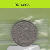 S8-RED-1393 Portugal 2 1/2 ESCUDO 1964 Zf KM590