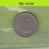 S8-RED-1412 Portugal 2 1/2 ESCUDO 1973 ZF KM590