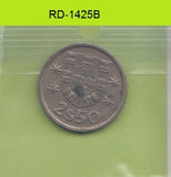 S8-RED-1425 Portugal 2 1/2 ESCUDO 1976 ZG KM590