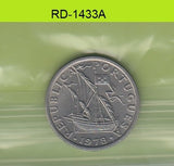 S8-RED-1433 Portugal 2 1/2 ESCUDO 1978 UNC KM590