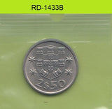 S8-RED-1433 Portugal 2 1/2 ESCUDO 1978 UNC KM590