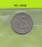 S8-RED-1454 Portugal 2 1/2 ESCUDO 1983  XF KM590