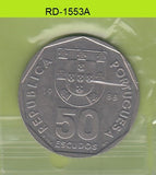 S8-RED-1553 Portugal 50 ESCUDOS 1988 ZFL