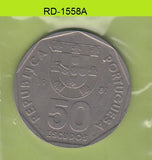 S8-RED-1558 Portugal 50 ESCUDOS 1987  VF