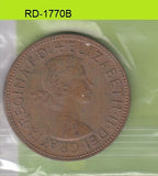S8-RED-1770 Verenigd Koninkrijk 1 PENNY 1967  VF
