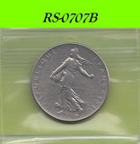 S8-RES-0707 Frankrijk 1 FRANC 1961  ZF KM925.1