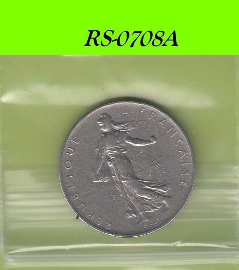 S8-RES-0708 Frankrijk 1 FRANC 1961  VF KM925.1