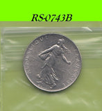 S8-RES-0743 Frankrijk 1 FRANC 1975  VF KM925.1