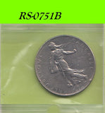 S8-RES-0751 Frankrijk 1 FRANC 1977  VF KM925.1