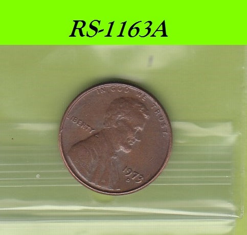 S8-RES-1163 Verenigde Staten 1 CENT 1973 D VF/XF KM201