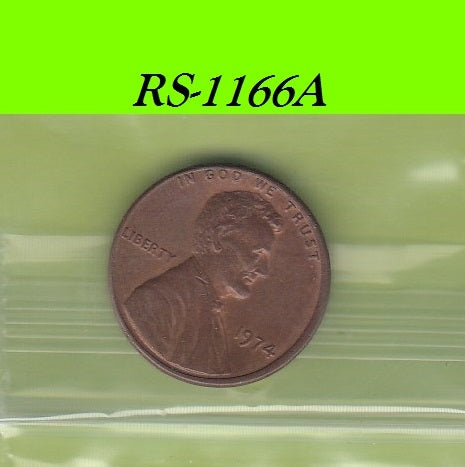 S8-RES-1166 Verenigde Staten 1 CENT 1974  VF/XF KM201
