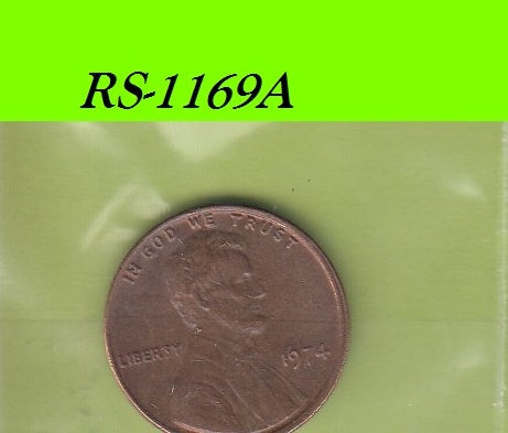 S8-RES-1169 Verenigde Staten 1 CENT 1974  VF/XF KM201
