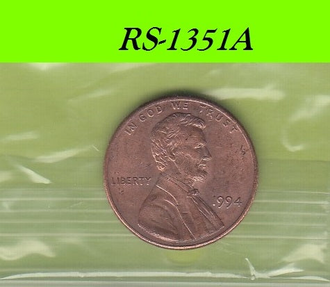 S8-RES-1351 Verenigde Staten 1 CENT 1994  UNC KM201b