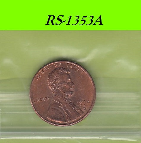 S8-RES-1353 Verenigde Staten 1 CENT 1994 D UNC KM201b