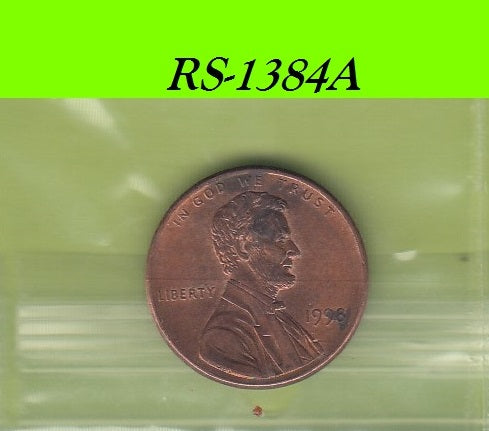 S8-RES-1384 Verenigde Staten 1 CENT 1998  XF KM201b