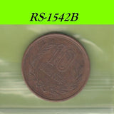 S8-RES-1542 Japan 10 YEN 1970   VF Y73A Y45