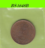 S8-RES-1648 Japan 10 YEN 1982  VF Y73A Y57
